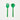 Bonnie and Neil | Enamel Emerald Salad Servers